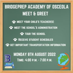 Meet & Greet Monday, August 8th